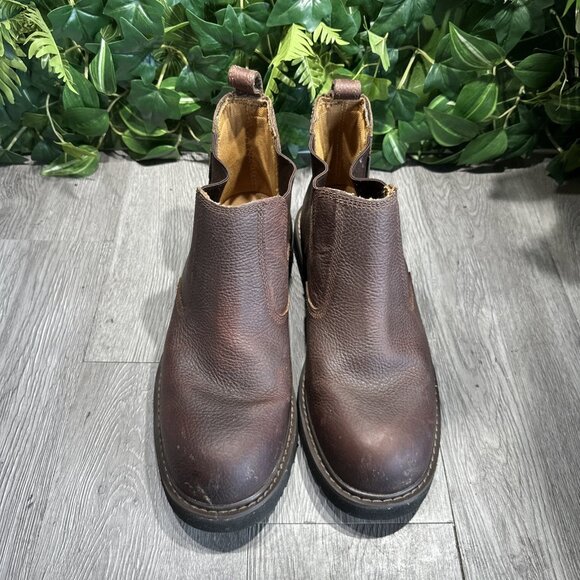 Carhartt Men's Romeo 4" Leather Waterproof Soft Toe Work Boots Size 11 M - Picture 2 of 10